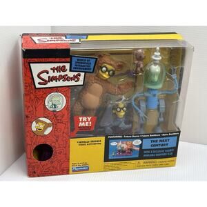 Vtg The Next Century Simpsons World Of Springfield Playset Burns Smithers NEW